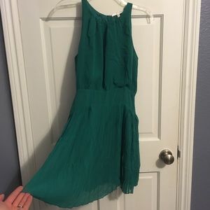 Lavender Brown green dress. NWT